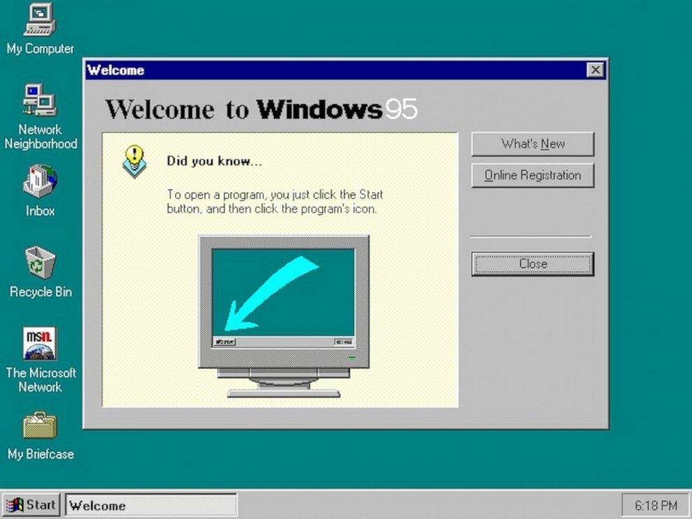 Cùng trải nghiệm lại Windows 95