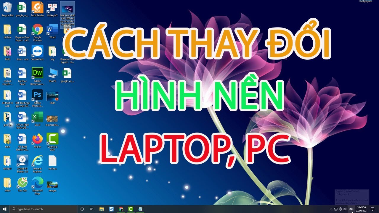 Cách đổi hình nền Windows đơn giản và nhanh chóng